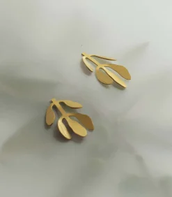 Sale Gouden Silvela oorbellen DAMES Oorbellen