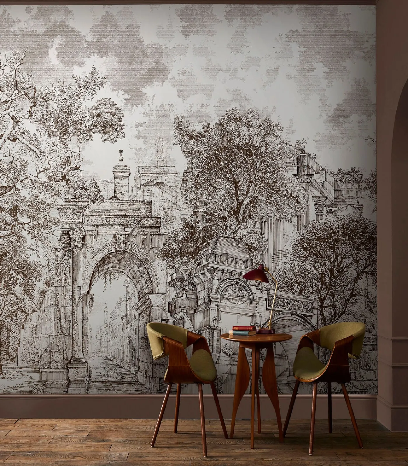 Online Fotobehang Rivington Folly Dusk Wanddecoratie