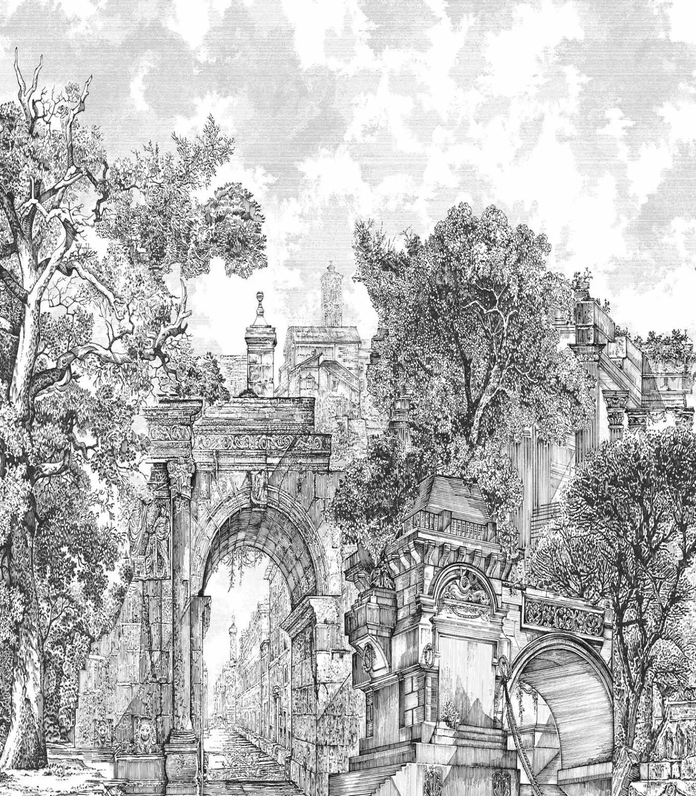 Graham & Brown Fotobehang Rivington Folly Tattoo