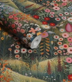 Hot Vliesbehang Glenwhan Wildflower Summer Wanddecoratie