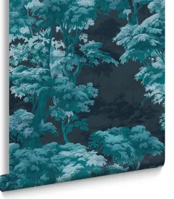 New Vliesbehang Bobart's Garden Midnight Wanddecoratie