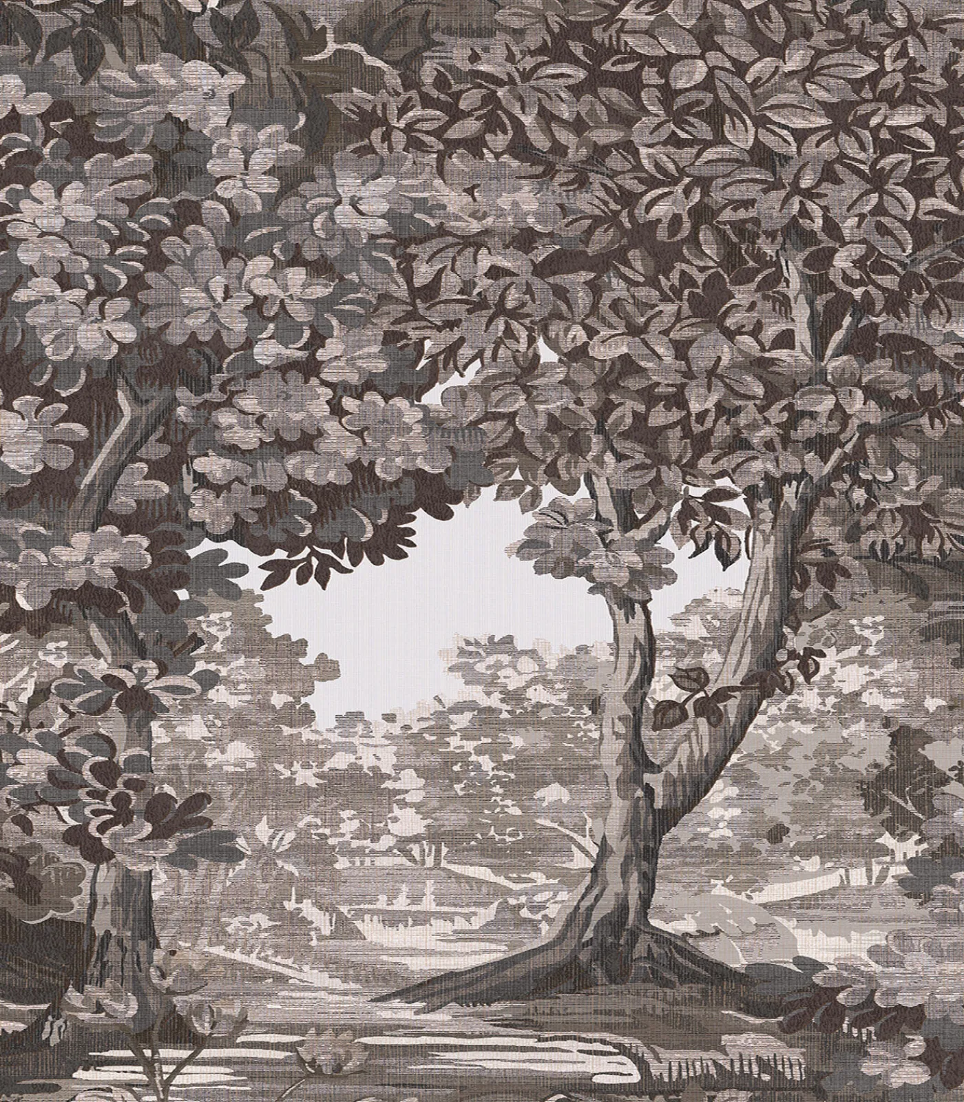 Graham & Brown Vliesbehang Bodenham Etching Charcoal