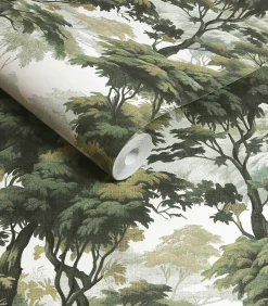 Online Vliesbehang Bobart's Garden Lush Green Wanddecoratie