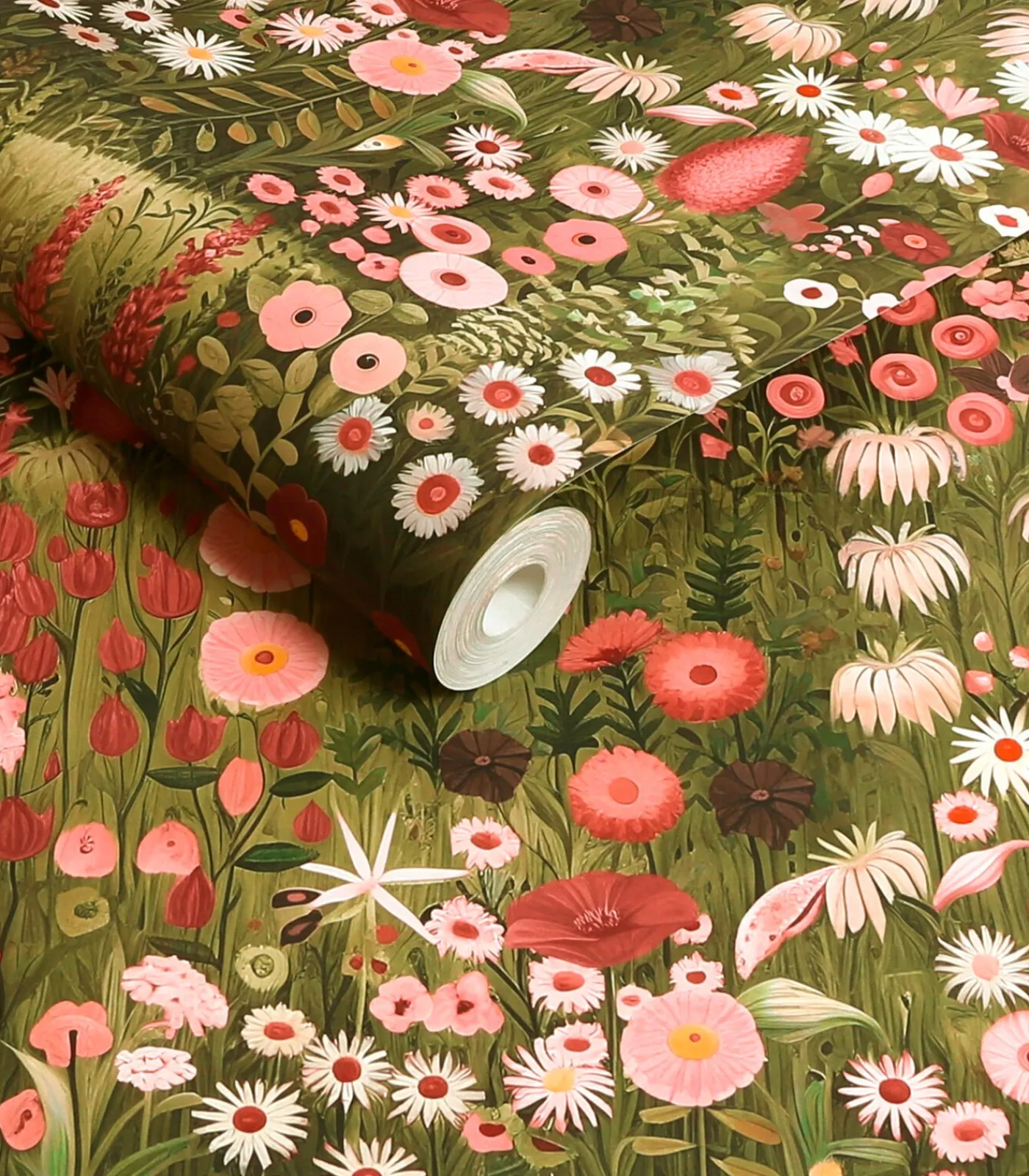 New Vliesbehang Glenwhan Wildflower Spring Wanddecoratie