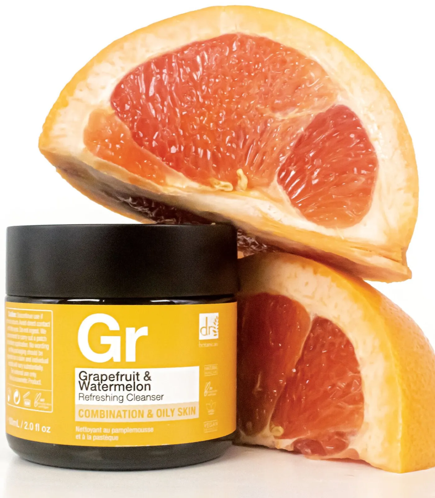 Clearance Grapefruit & Watermeloen Verfrissende Reinigingsgel 60ml Gezichtsreinigers & Make Up Removers