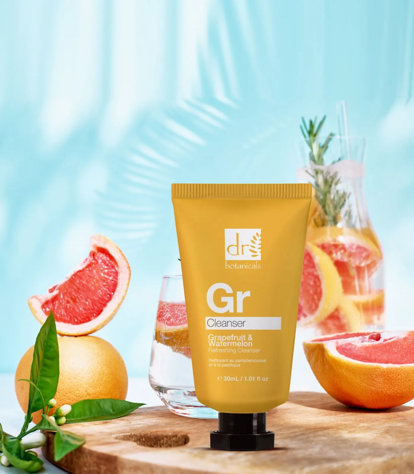 Dr Botanicals Grapefruit & Watermeloen Verfrissende Reinigingsgel