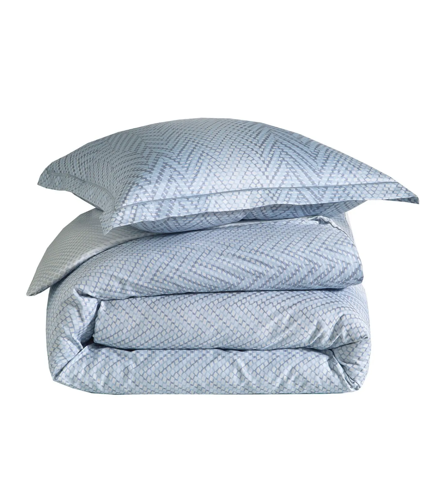 Discount GRAVITY Bleu Céleste - Laken Satijn katoen Lakens