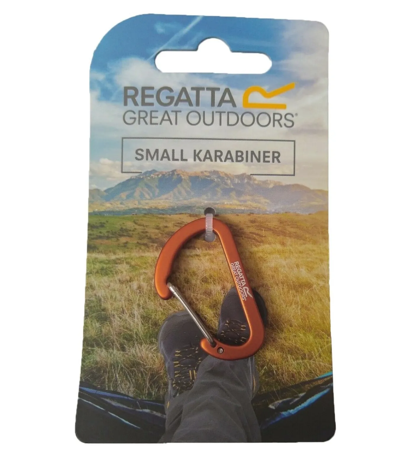 GREAT OUTDOORS - Karabijnhaak - Oranje Reisaccessoires