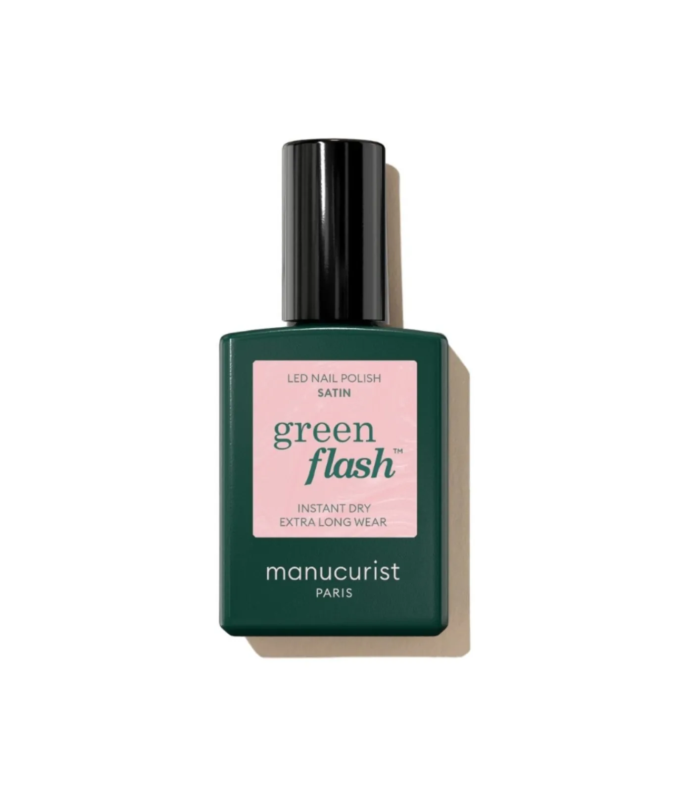 Manucurist Green Flash Led Nail Polish Satin 15ml
