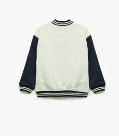 Online Grijs Bomberjack Lange Mouwen Jongens Kinderen Jassen