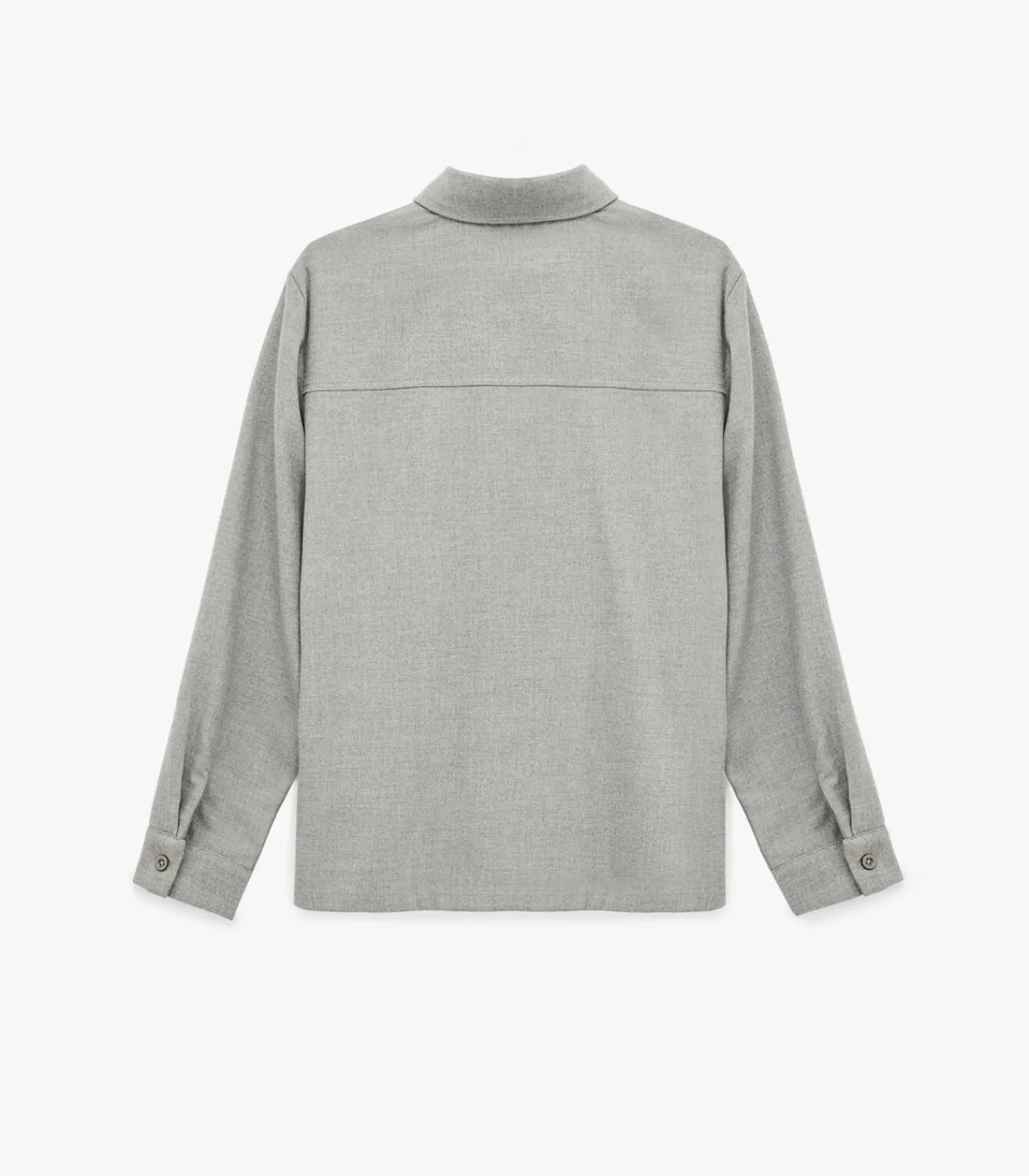 DAMES Koton Grijze Blouse Lange Mouwen met Knoopsluiting