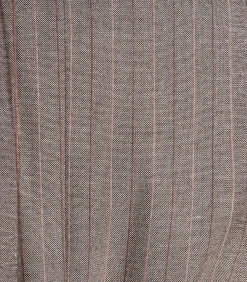 Clearance Grijze ceintuurjas met strepen DAMES Jassen