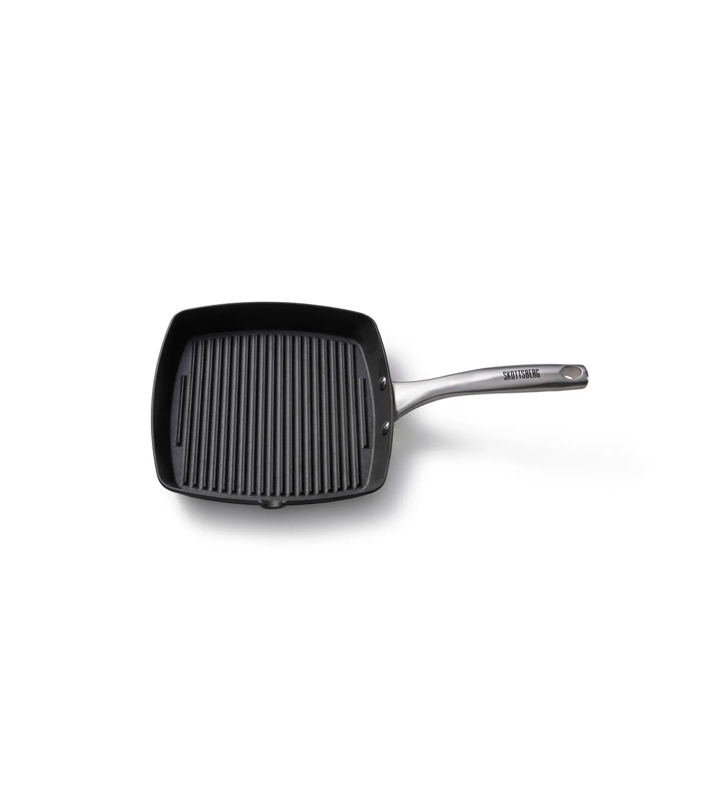 SKOTTSBERG Grillpan Gietijzer 24 x 24 cm Cast Iron - alle warmtebronnen - Inductie