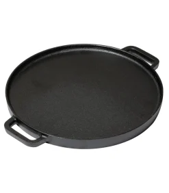 Blackwell Grillplaat BBQ Gietijzer Zwart ø 30 cm - Zonder anti-aanbaklaag 2-Zijdig