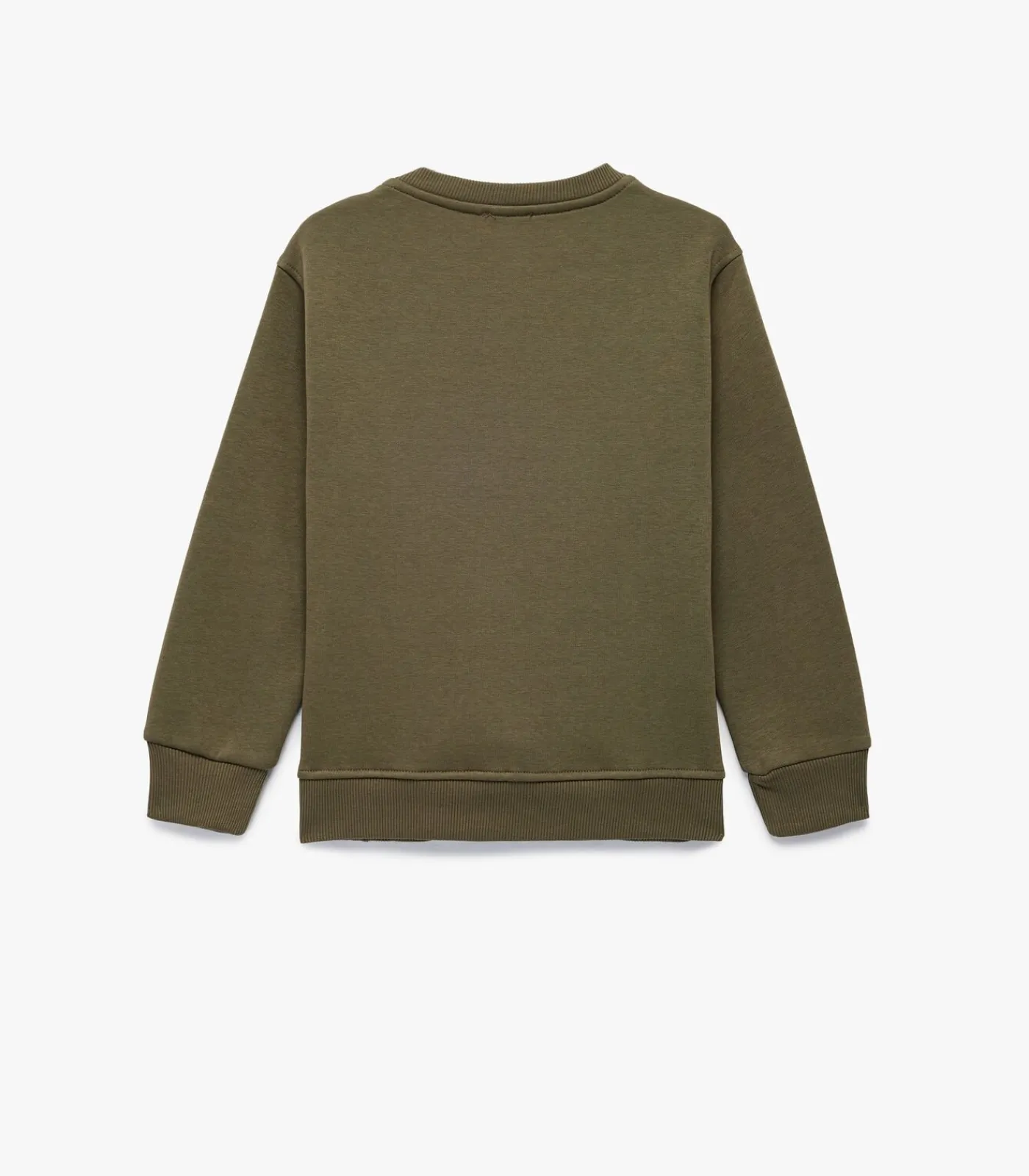 Kinderen Koton Groene Jongens Longsleeve Sweatshirt Met Print