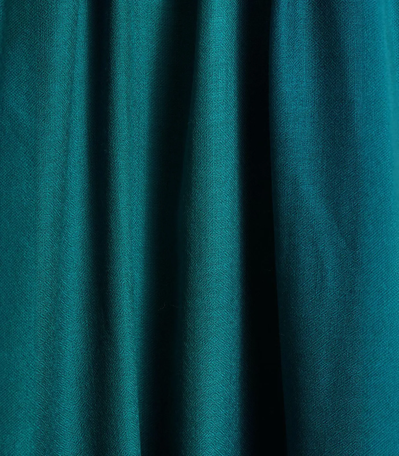 Online Groene sjaal van wol en zijde DAMES Sjaals