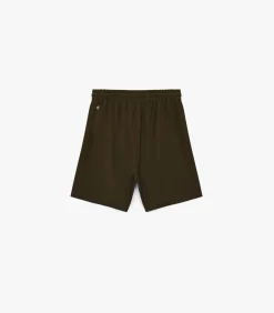 Hot Groene Sportshort Normale Taille Heren Broeken & Shorts