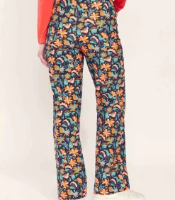 DAMES La Fiancée Grote fluwelen broek SAYA