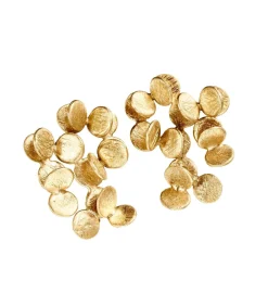 Outlet Grote gouden oorbellen Arai DAMES Oorbellen