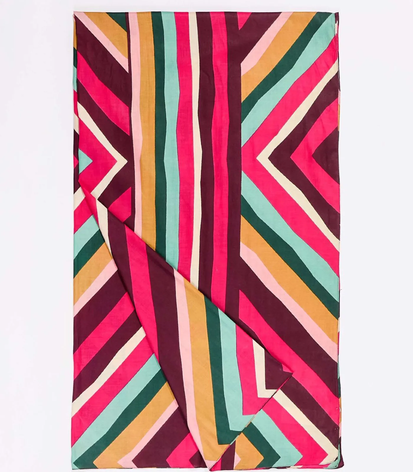 Online Grote luchtige katoenen sjaal ABELA DAMES Sjaals