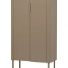 Outlet Gunnar 2-Deurs Kast - Grenen - Mud -135x85x39 Meubels
