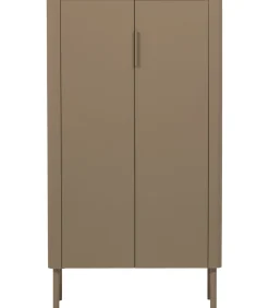 Outlet Gunnar 2-Deurs Kast - Grenen - Mud -135x85x39 Meubels