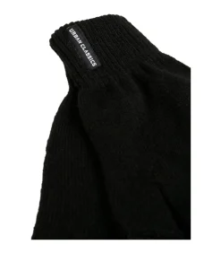 DAMES Urban Classics HALF FINGER - Handschoenen - Zwart