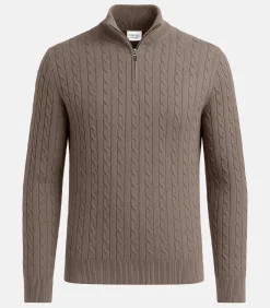 Best Half Zip - Cashmere Blend - Heren Hemden