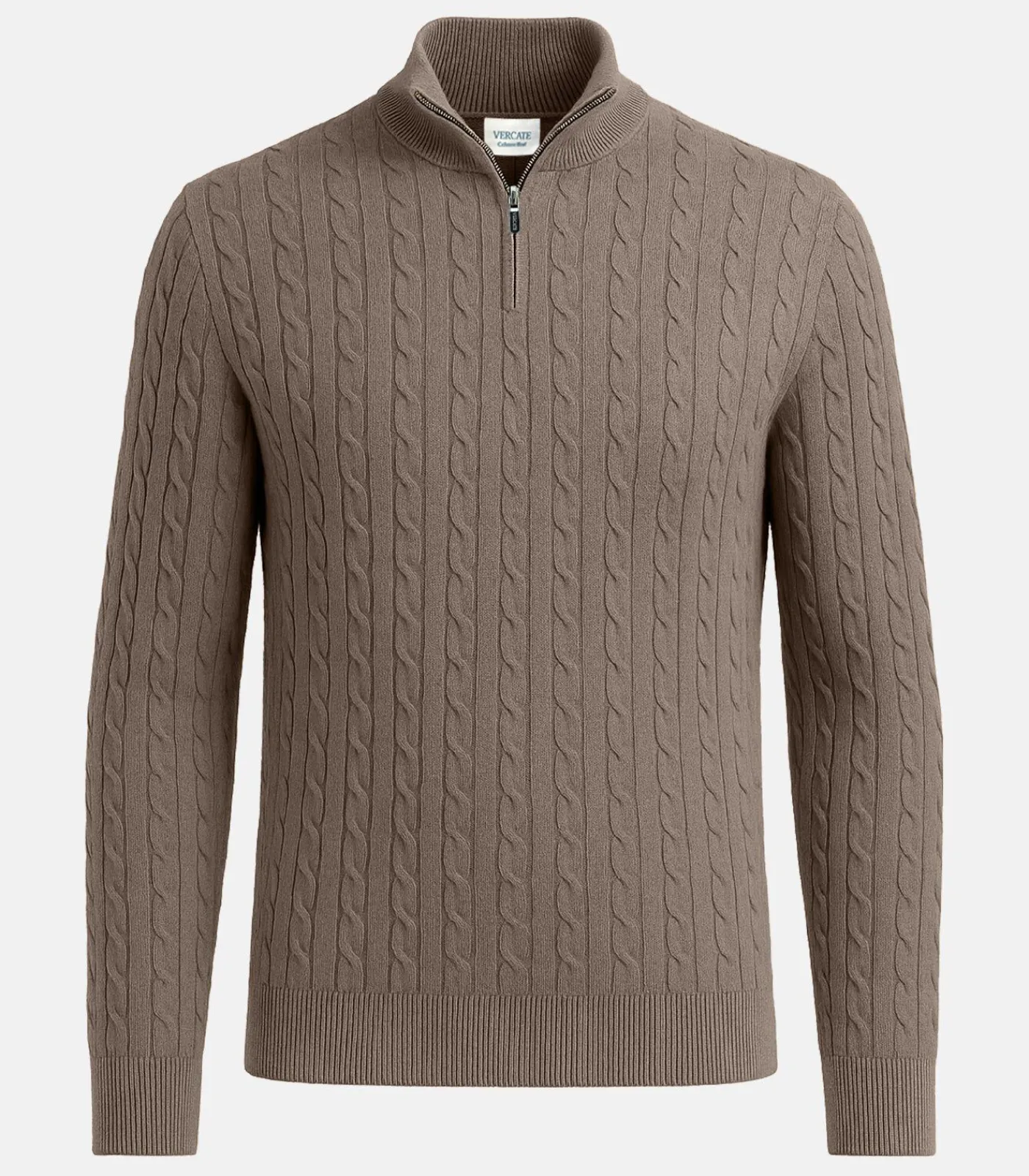 Best Half Zip - Cashmere Blend - Heren Hemden