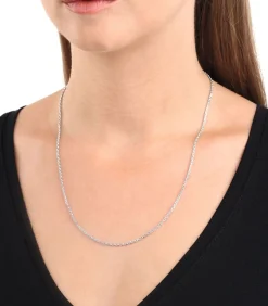 Outlet halsketting voor mannen en vrouwen, unisex, 925 Sterling zilver Heren Kettingen