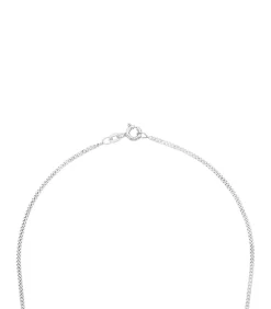 Discount halsketting voor mannen en vrouwen, unisex, 925 Sterling zilver Heren Kettingen