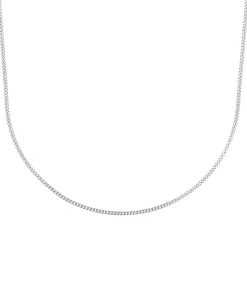 Hot halsketting voor mannen en vrouwen, unisex, 925 Sterling zilver Heren Kettingen