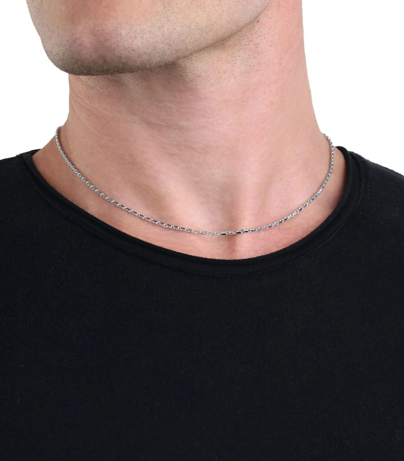 Heren Amor halsketting voor mannen en vrouwen, unisex, 925 Sterling zilver