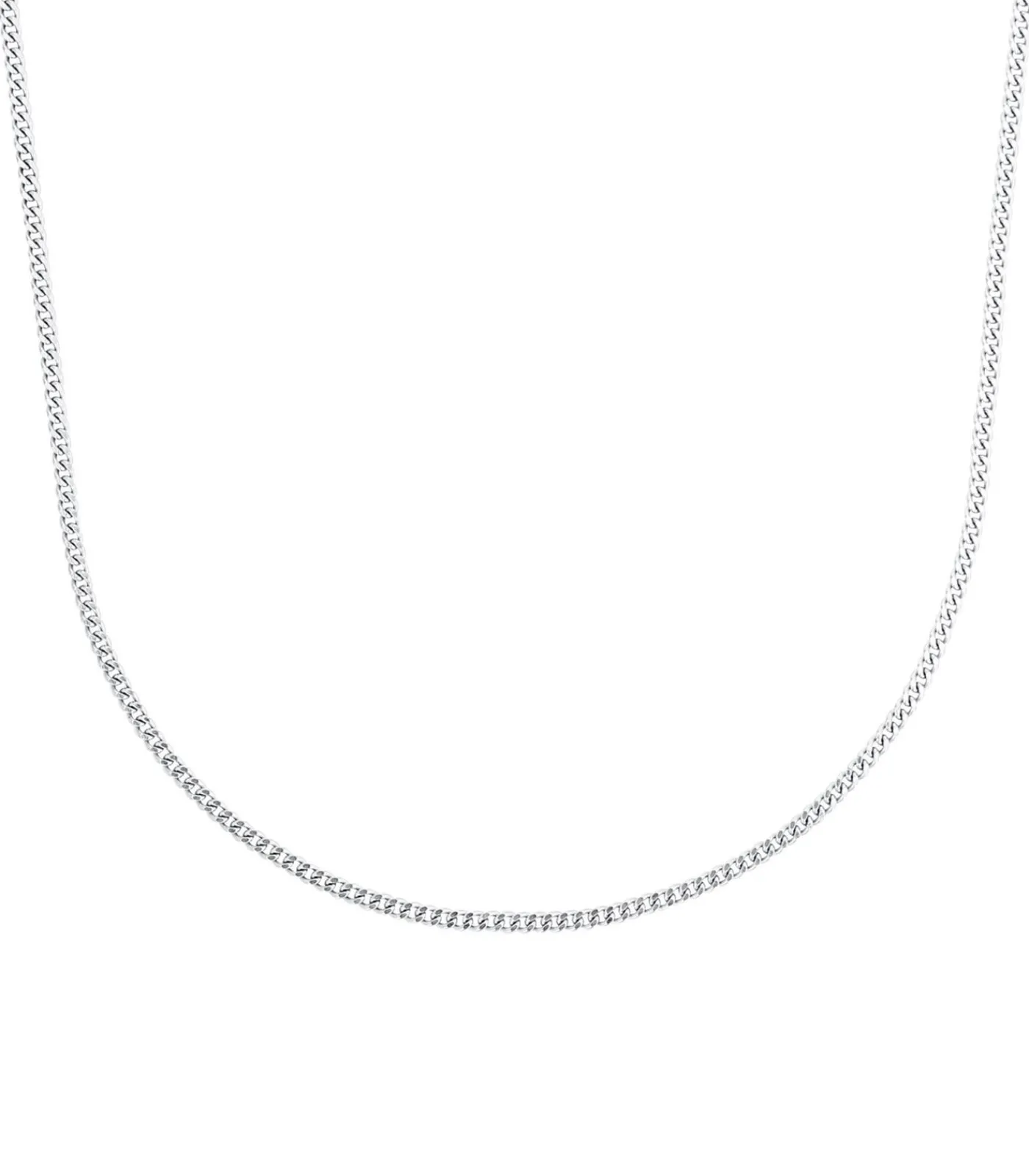 Hot halsketting voor mannen en vrouwen, unisex, 925 Sterling zilver Heren Kettingen