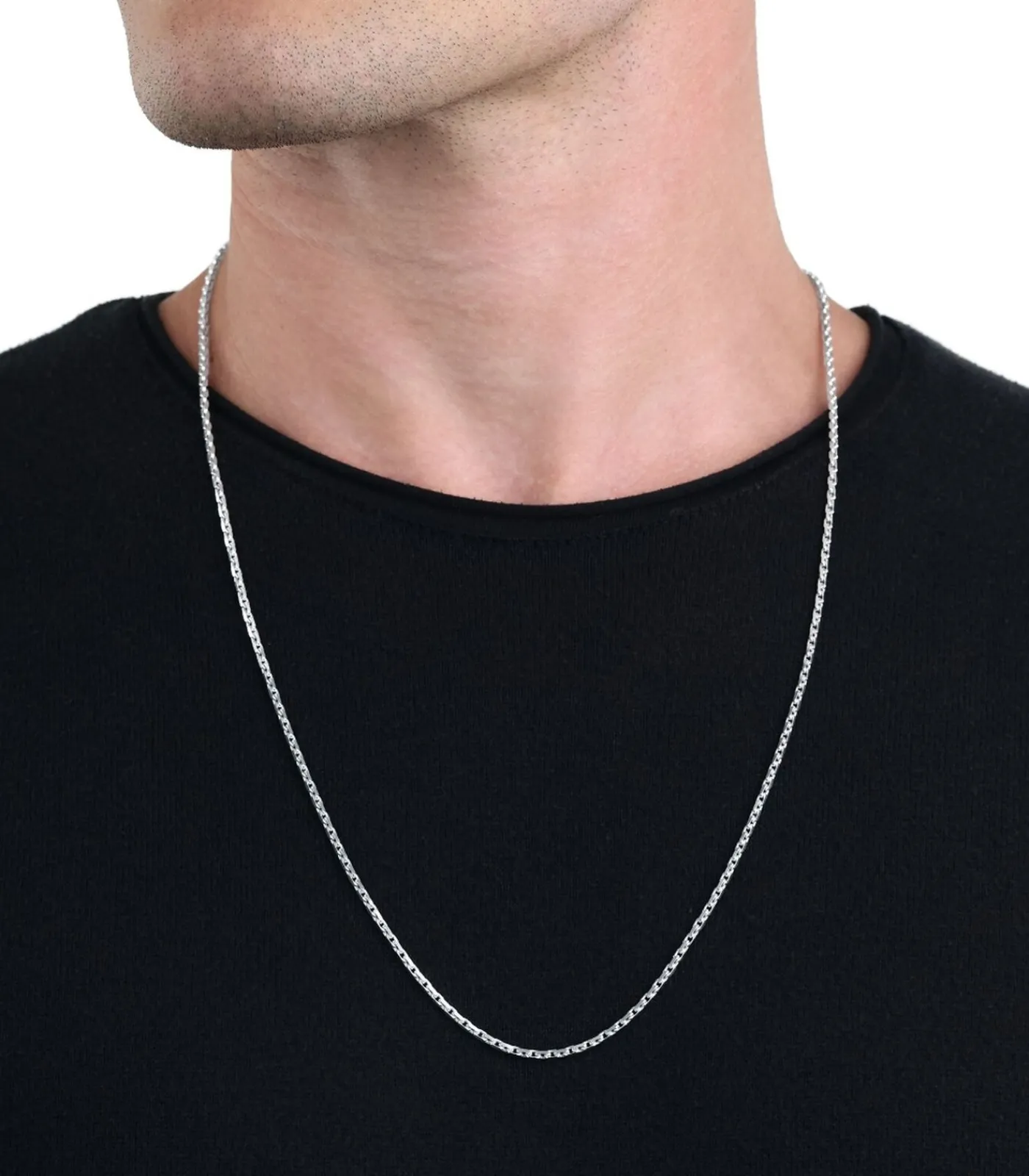 Heren Amor halsketting voor mannen en vrouwen, unisex, 925 Sterling zilver