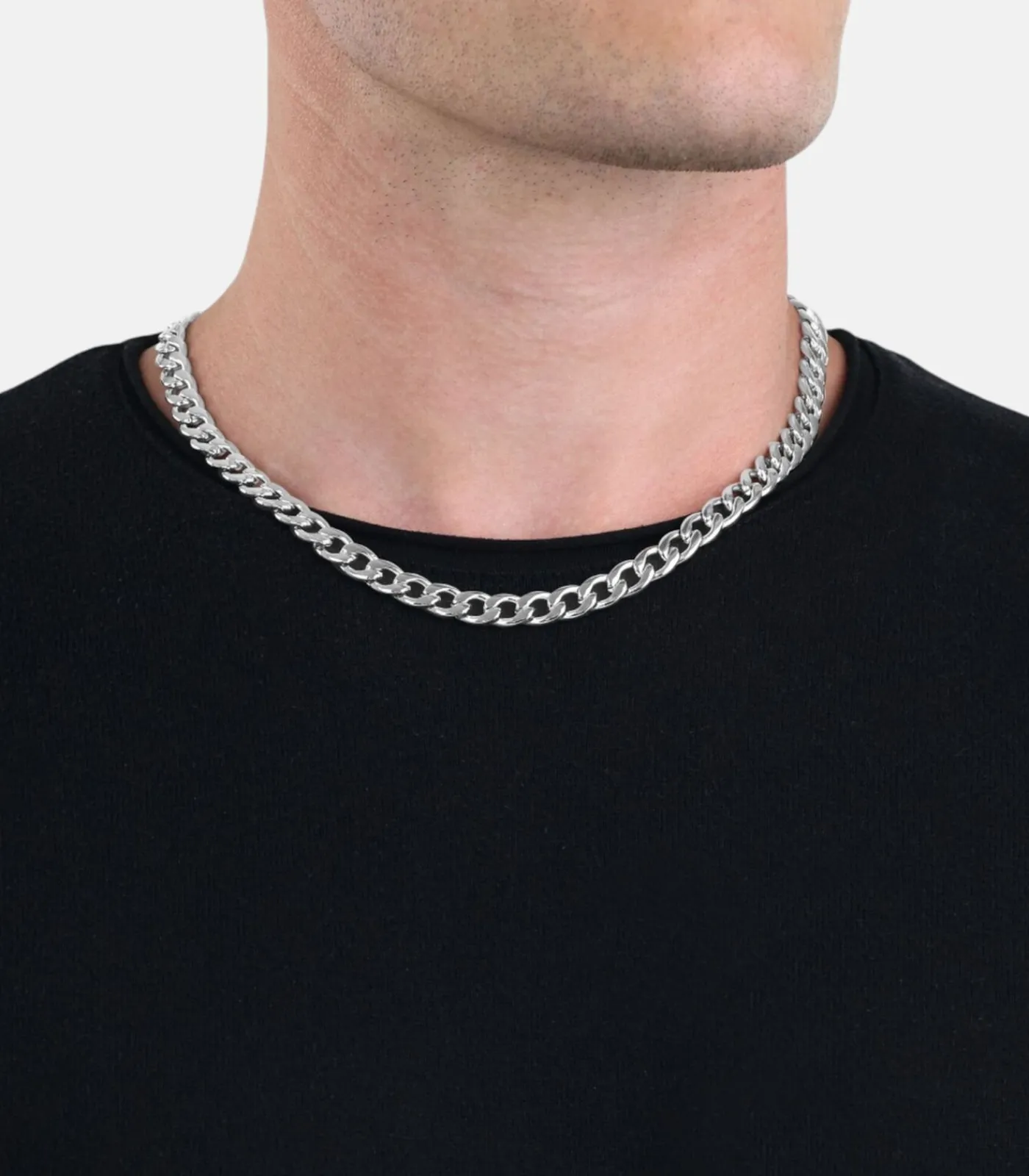 Heren Amor Halsketting voor mannen, roestvrij staal