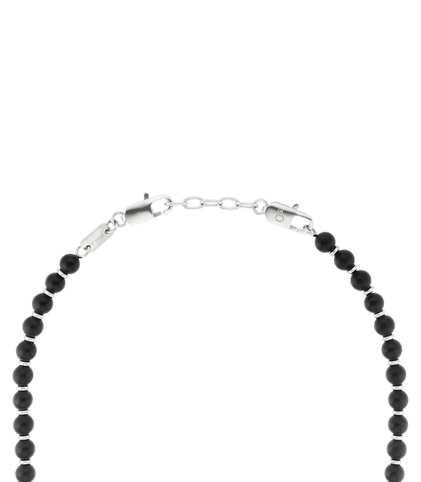 Sale halsketting voor mannen, roestvrij staal, agaat Heren Kettingen