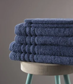 Outlet Handdoek 70 x 140 Blauw - 10 stuks Handdoeken