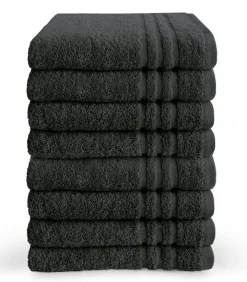 Byrklund Handdoek 50 x 100 cm Antraciet - 10 stuks
