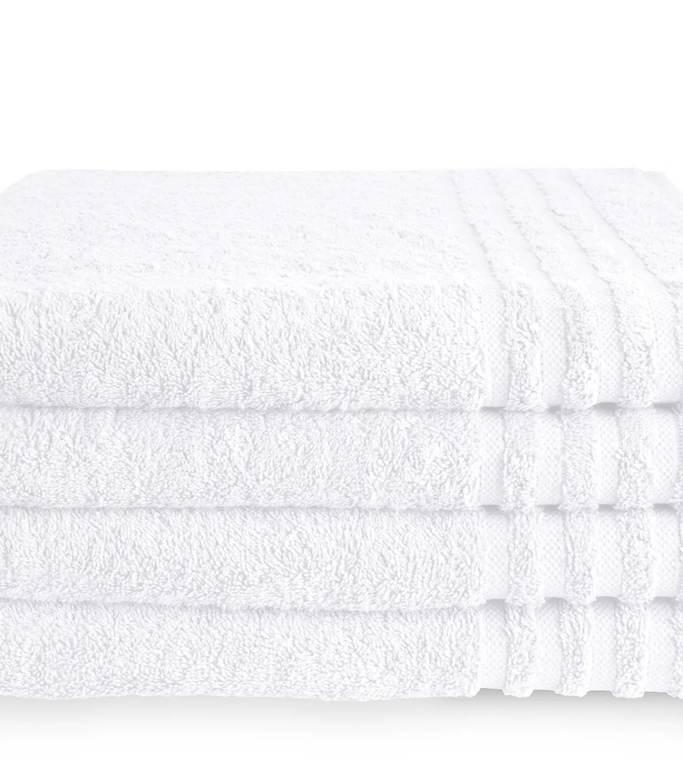 Online Handdoek 70 x 140 Wit - 6 stuks Handdoeken