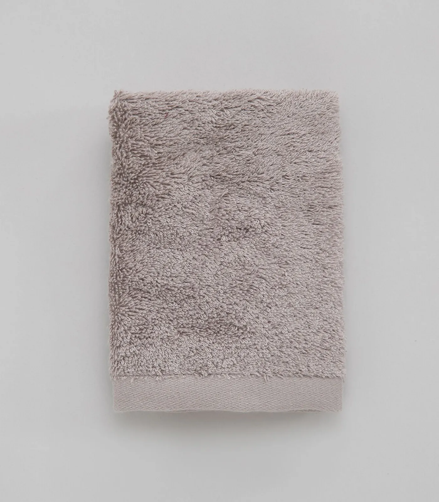 Discount Handdoek Solid 33x33 cm Beige Handdoeken