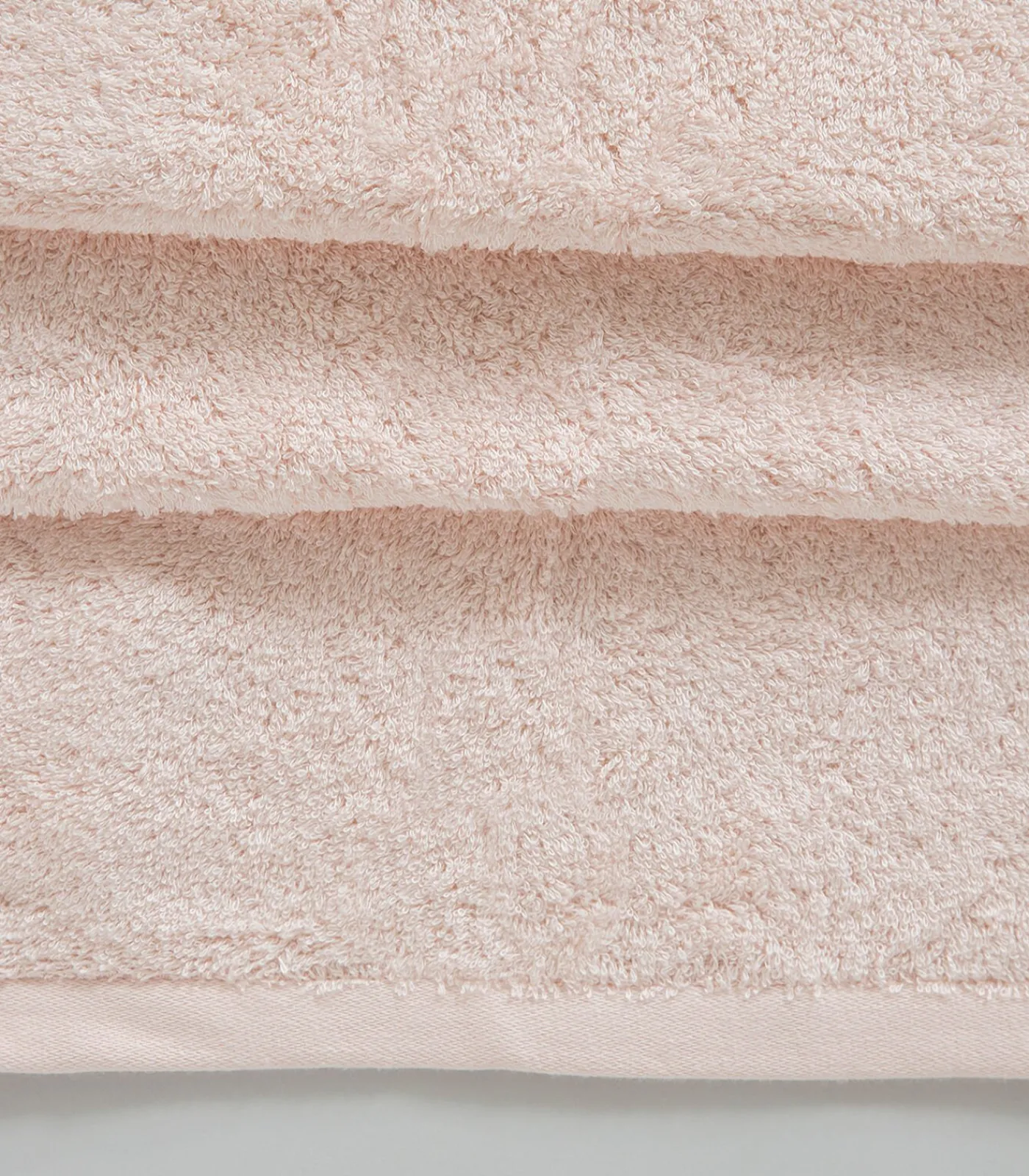 Chakra Handdoek Solid 33x33 cm Lichtroze