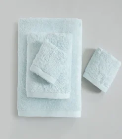 Outlet Handdoek Solid 30x50 cm Lichtblauw Handdoeken
