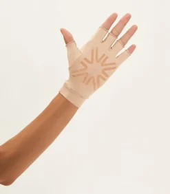 DAMES UV.LINE Handschoenen Short Glove Chocolate