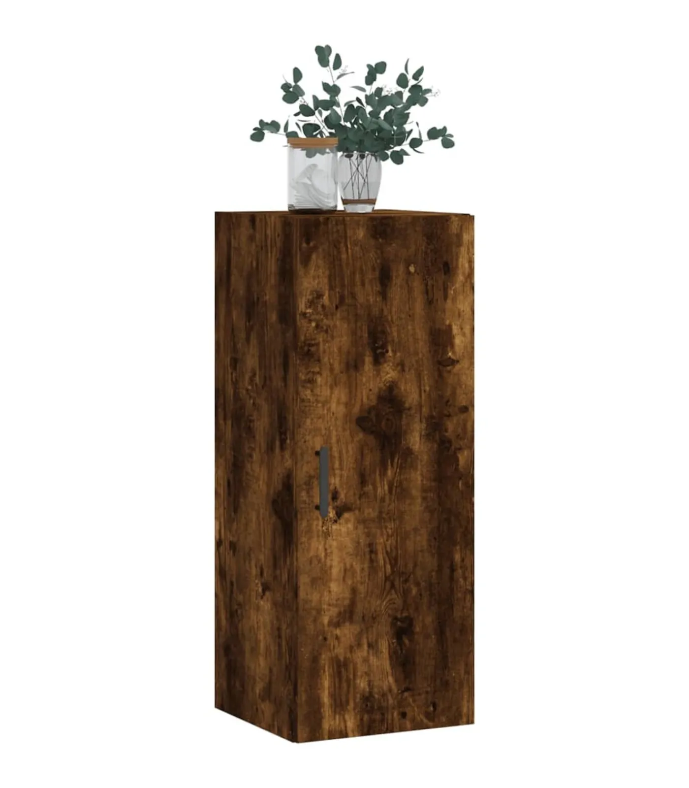 vidaXL Hangkast 34,5x34x90 cm gerookt eikenkleurig