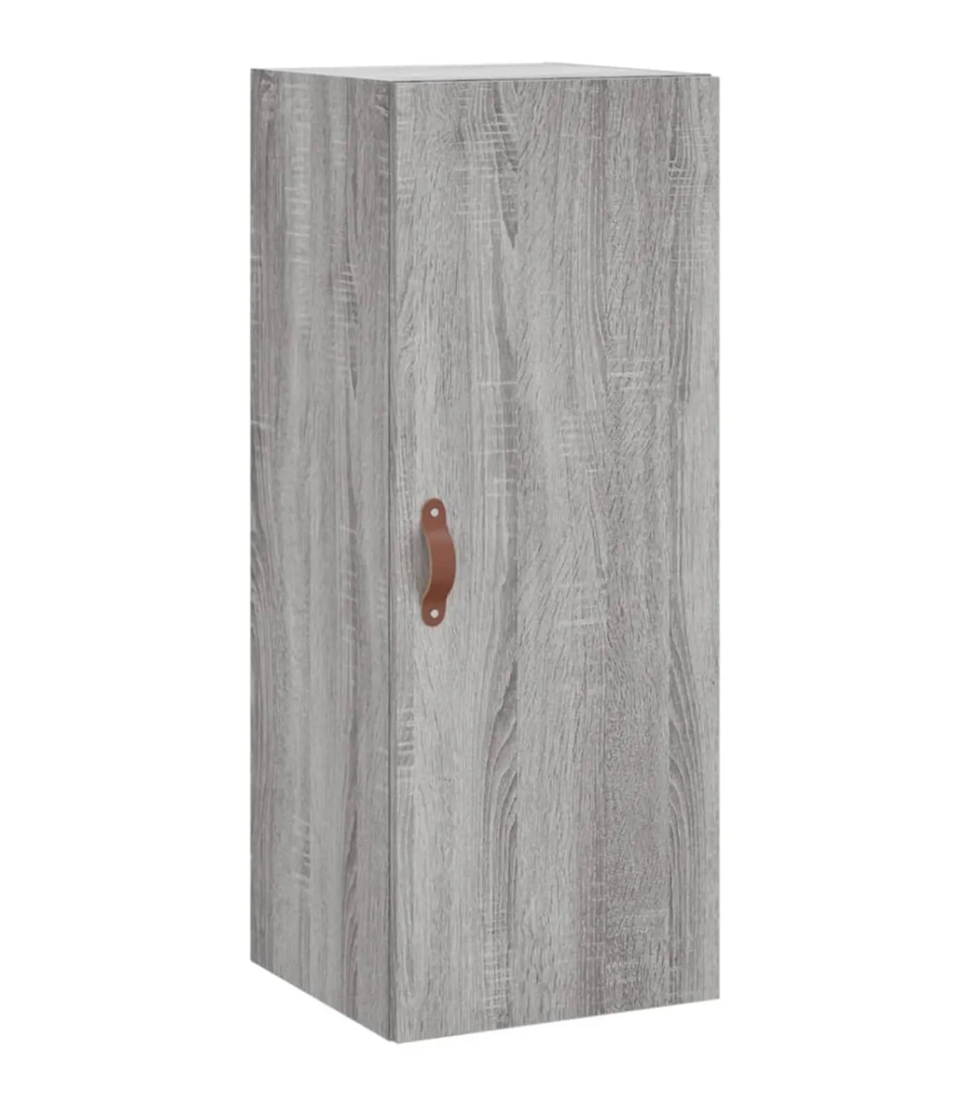 vidaXL Hangkast 34,5x34x90 cm grijs sonoma eikenkleurig