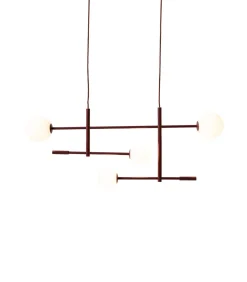 Clearance Hanglamp Copenhagen - Rood - 97x13x215cm Hanglampen