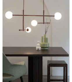 Clearance Hanglamp Copenhagen - Rood - 97x13x215cm Hanglampen