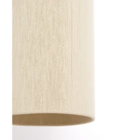 Light & Living Hanglamp Dania - Naturel/Crème - Ø16cm