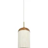 New Hanglamp Dania - Naturel/Crème - Ø27.5x52cm Hanglampen